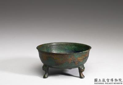 图片[2]-Tripod xi basin with linear pattern, Han dynasty (206 BCE-220 CE)-China Archive